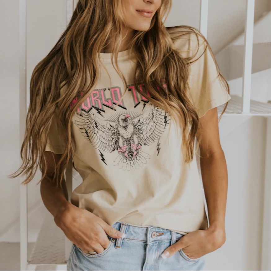 Like New Zutter World Tour Graphic Tee
